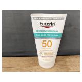 Coppertone Face Sunscreen SPF 55 (2oz) and Eucerin Sensitive Sunscreen SPF 50 (4oz) - Brand New