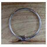Sterling Silver .925 Bracelet with Spiderman Charm - Brand New