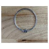 Sterling Silver .925 Bracelet with Spiderman Charm - Brand New