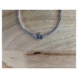Sterling Silver .925 Bracelet with Spiderman Charm - Brand New
