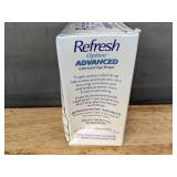 90 Single-Use Vials Refresh Optive Advanced Lubricant Eye Drops - Brand New