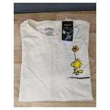 Peanuts Snoopy Woodstock Graphic T-Shirt Size Medium - Brand New