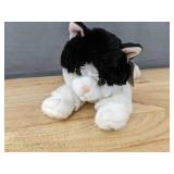 Melissa & Doug Burrow Bunny and Black White Cat Plush - Brand New