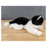 Melissa & Doug Burrow Bunny and Black White Cat Plush - Brand New