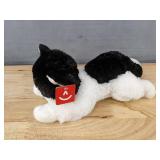 Melissa & Doug Burrow Bunny and Black White Cat Plush - Brand New