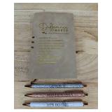 Difference Maker Journal and Pens Set - Brand New