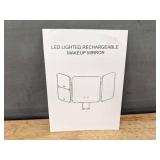 LED Lighted Rechargeable Makeup Mirror - Brand New