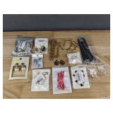 Assortment of Fashion Jewelry: Earrings, Necklaces, Bracelets, Stainless, Etc. - Brand New