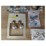 Assortment of Fashion Jewelry: Earrings, Necklaces, Bracelets, Stainless, Etc. - Brand New