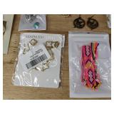 Assortment of Fashion Jewelry: Earrings, Necklaces, Bracelets, Stainless, Etc. - Brand New