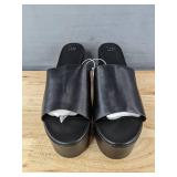 A New Day Ricky Heels Platform Sandals Size 14 Black - Brand New