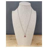 Brand New Spiderman Charm on Silver Color Necklace - Brand New