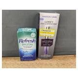 Refresh Digital Eye Drops & Bausch + Lomb Lash Brow Serum - Brand New