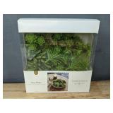 Threshold Faux Succulents & Moss Vase Filler Home Decor - Brand New