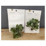 Threshold Faux Succulents & Moss Vase Filler Home Decor - Brand New