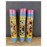 3 Disney Junior Mickey Sidewalk Chalk & Crayola Tie-Dye Chalk Eggs - Brand New