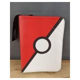 Pokemon Zippered Pokeball Card Holder with Plastic Sleeves - Brand New