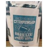 Philadelphia Eagles Soar to Glory Championship Football Throw Blanket 50" x 60" - Brand New