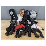 8 Horror Game Animation Model Building Figures Plush Toys - Brand New