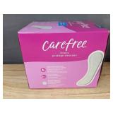 156 Carefree Liners and 28 Tampax Regular Radiant Tampons - Brand New