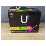 30 U by Kotex Compact Tampons & 30 Always Infinity Pads