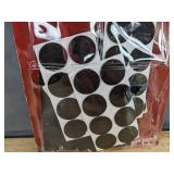 12 Black Furniture Floor Protector 2" Pads and Yelanon Felt Pads - Brand New