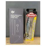 Snail Trail Hook Removers & Fishing Knot Tool + Berkley PowerBait CullShad 8 - Brand New