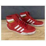 Adidas Hard Court Shoes Mens Size 10.5 Red White - New
