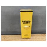 3 Banana Drops Dietary Supplement, 2 fl oz Each - Brand New