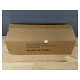 14" White Tabletop Ethanol Fireplace - Brand New