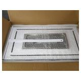 14" White Tabletop Ethanol Fireplace - Brand New