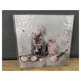 4 Fashion 10" x 10" Canvas Wall Art Prints - Brand New