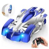 SYOZAC Wall Climbing RC Stunt Car, Blue - Brand New