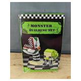 Monster Building Set 338 Pieces Brick Horror Figures - Brand New
