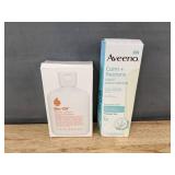 Aveeno Calm Restore Moisturizer SPF 30 and Bio-Oil Body Lotion