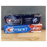 Crest Pro Health Densify 5.3 oz & Cavity Protection 5.7 oz Toothpaste - Brand New