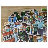 50 Minecraft Stickers - Brand New