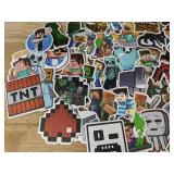 50 Minecraft Stickers - Brand New