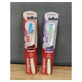 Colgate Oral Care Supplies: Triple Action Toothpaste, 2 Toothbrushes, Kids Floss Picks - Brand New