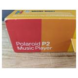 Polaroid P2 Music Player Portable Yellow Bluetooth Speaker - Brand New