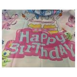 Disney Stitch Birthday Party Supplies: Balloons, Banners, Tablecloth, Decor - Brand New