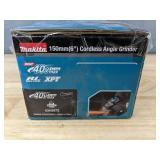 Makita XGT 40V Max 6" Cordless Angle Grinder GAG07Z $279 Retail - Brand New