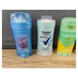 Secret, Degree, Mitchum, Gillette and Old Spice Deodorants - Brand New