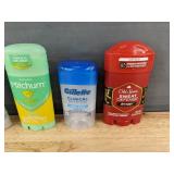 Secret, Degree, Mitchum, Gillette and Old Spice Deodorants - Brand New