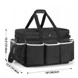 HODRANT Extra-Large Auto Detailing Bag, Waterproof Hard Bottom - Brand New