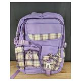 Hello Kitty and Friends Backpack Set with Pins and Plush Keychain - Brand New