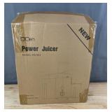 QCen Juicer Machine 500W Centrifugal Juicer Extractor, Gold - Brand New