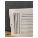 HBW 12x8 3-Way Stamped Steel Ceiling/Wall Vent Cover - Brand New