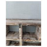 Rustic Wood Shelf Display Box 16.5" x 11.75" - Brand New