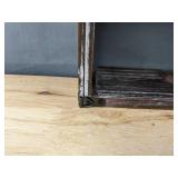 Rustic Wood Shelf Display Box 16.5" x 11.75" - Brand New